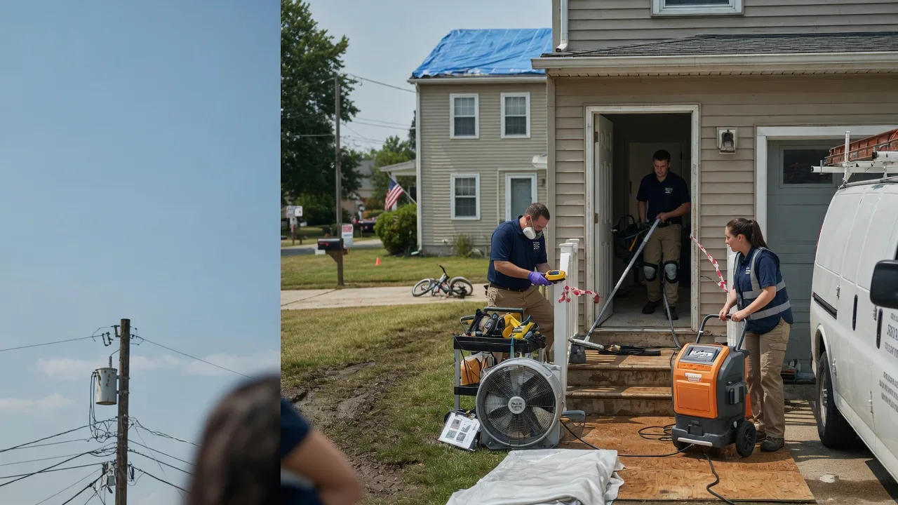 Water Damage Repair in Strongsville, OH near me